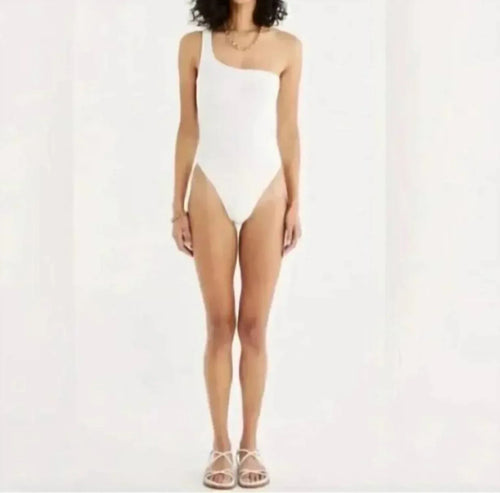 Cassidy One Shoulder Maillot Bathing Suit/Body Suit