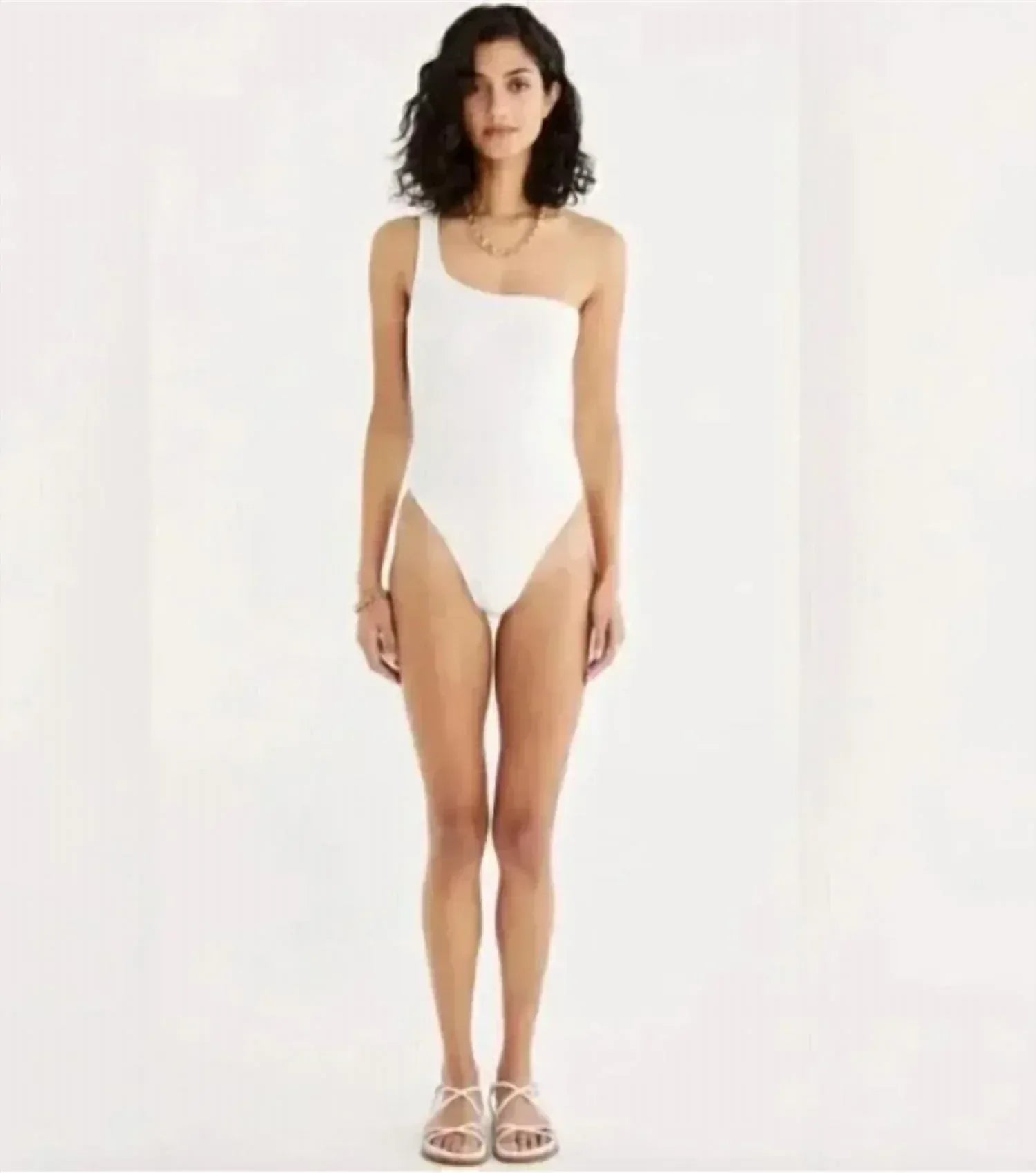 Cassidy One Shoulder Maillot Bathing Suit/Body Suit